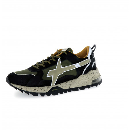 Basket homme - Breeze 3-M Sole Black/Militaire - W6YZ