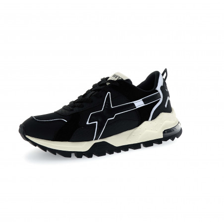 Basket homme - Breeze 3-M Black off Black - W6YZ