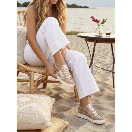 Basket femme Louna Champagne Findlay