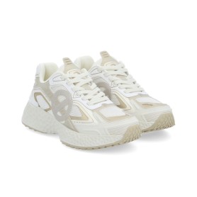 Basket Carter 2.0 Tech W - Blanc / Doré - No Name