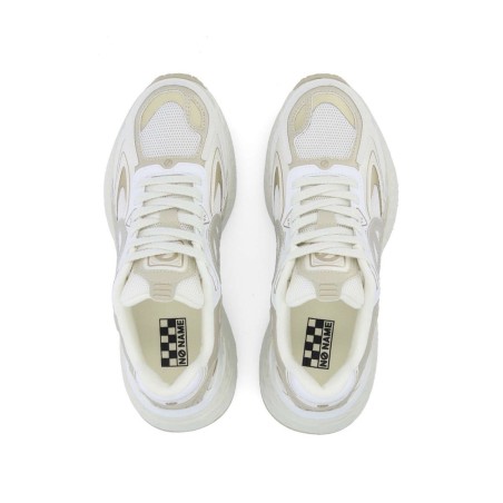 Basket No Name Carter 2.0 Tech W Blanc Doré | La Boutique GDR