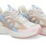 Basket femme No Name Carter 2.0 Tech W off white pink sky en mesh technique avec semelle 5 cm