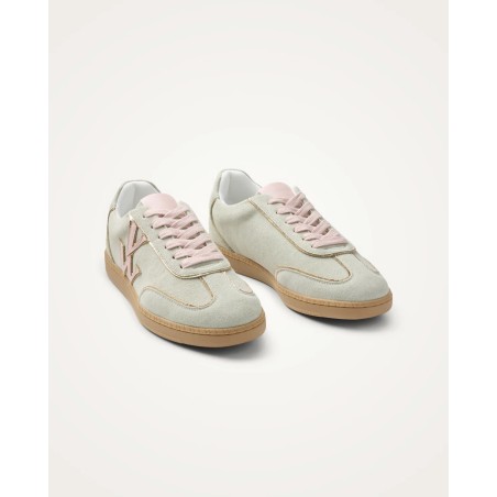 Basket Vanessa Wu Monogram Aura Initial vert pâle rose | La Boutique GDR