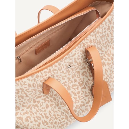 Intérieur du sac Vanessa Wu Bethany Camel avec fermeture zippée et poche intérieure
Bethany Camel intérieur  Vanessa Wu