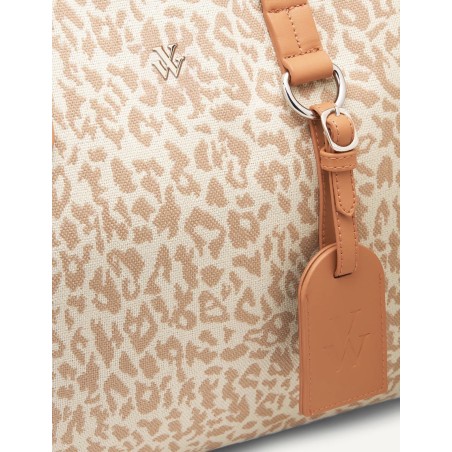 Sac Vanessa Wu Bethany Camel léopard | La Boutique GDR