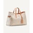 Sac Vanessa Wu Bethany Camel porté à l’épaule