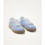Basket femme Vanessa Wu Monogram Aura Initial bleu ciel vue de face en paire