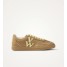 Baskets Monogramme Aura Initial Camel Vanessa Wu femme | La Boutique GDR