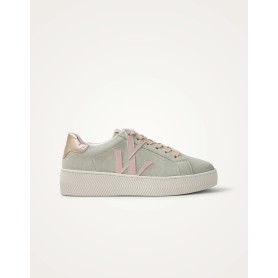 Baskets monogramme JANE Initials - Vert pastel - Vanessa Wu
