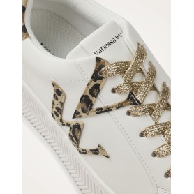 Baskets JANE Initials - Leopard - Vanessa Wu