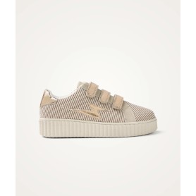 Baskets éclair MAGGIE Originals - Rose / Beige doré - Vanessa Wu