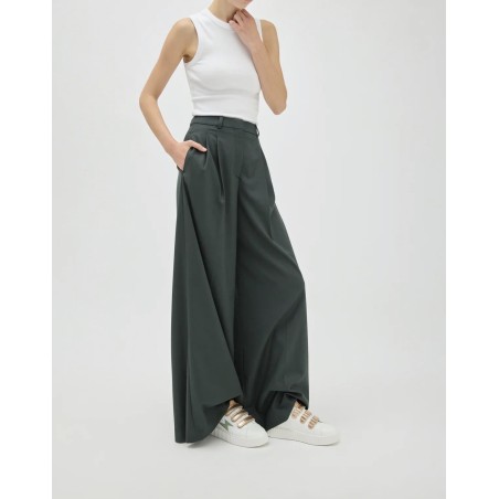 Basket éclair MAGGIE Originals blanc vert argile rose gold Vanessa Wu | La Boutique GDR