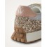 Basket Flow Initial gris bleuté rose poudré glitter gold Vanessa Wu | La Boutique GDR