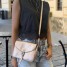 Sac bandoulière Mandoline champagne au format compact et élégant