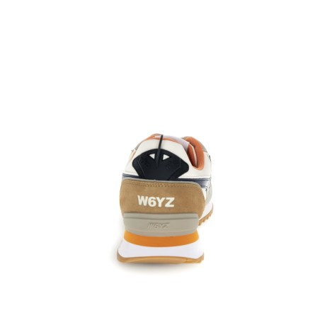 Basket homme Jet-M Taupe White Navy W6YZ