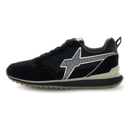 W6YZ JET-M – Baskets Homme Noir - Vue de dessus