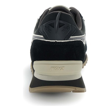 W6YZ JET-M – Baskets Homme Noir - Profil intérieur
