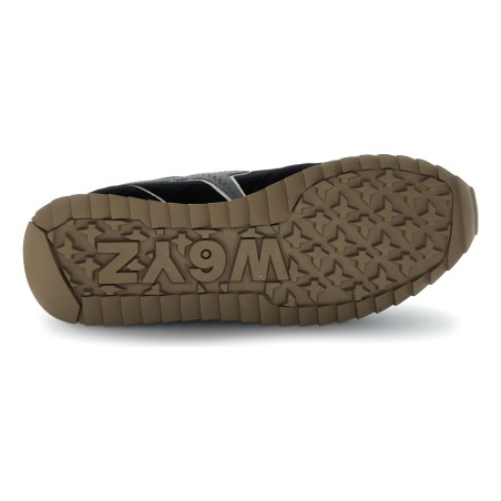 W6YZ JET-M – Baskets Homme Noir - Gros plan détail