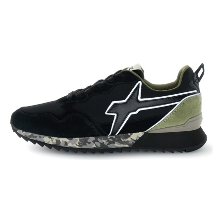 W6YZ JET-M – Baskets Homme Noir - Vue de dessus