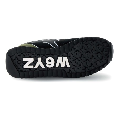 W6YZ JET-M – Baskets Homme Noir - Gros plan détail