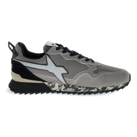 W6YZ JET-M – Baskets Homme Gris - Profil extérieur