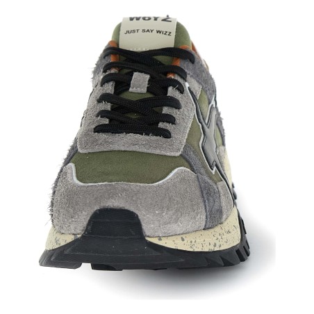 W6YZ BREEZE 3-M – Baskets Homme Gris - Vue arrière talon