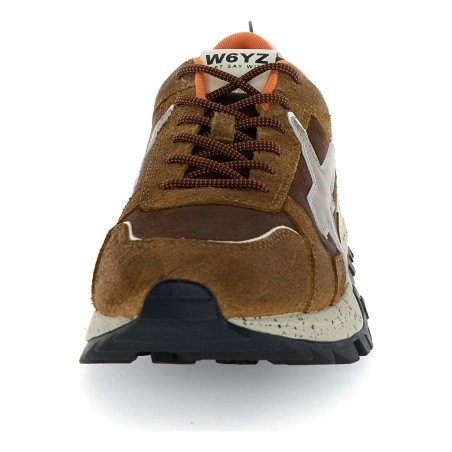 W6YZ BREEZE 3-M – Baskets Homme Marron - Vue arrière talon