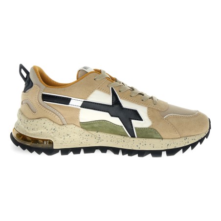 W6YZ BREEZE 3-M – Baskets Homme Beige - Profil extérieur