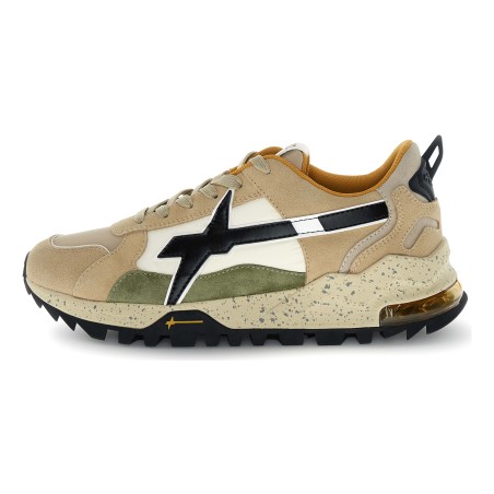 W6YZ BREEZE 3-M – Baskets Homme Beige - Gros plan détail