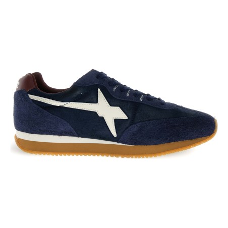 W6YZ SAMOA-UNI – Baskets Homme Bleu - Profil extérieur