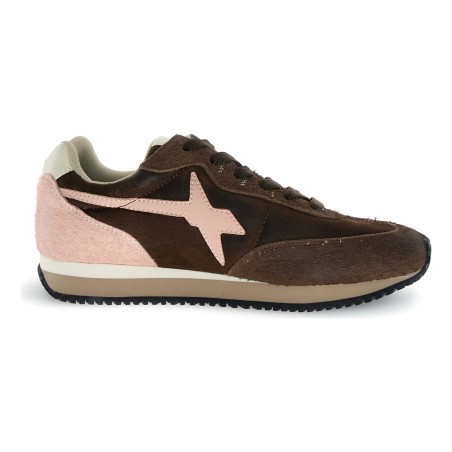 W6YZ SAMOA-UNI – Baskets Femme Marron - Profil extérieur