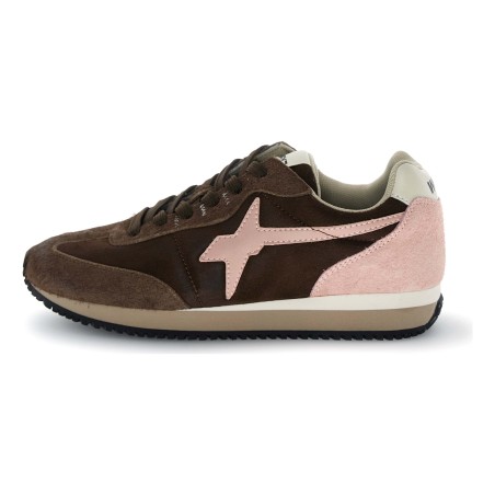 W6YZ SAMOA-UNI – Baskets Femme Marron - Vue de dessus