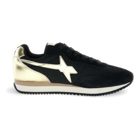 W6YZ SAMOA-UNI – Baskets Femme Noir - Profil extérieur