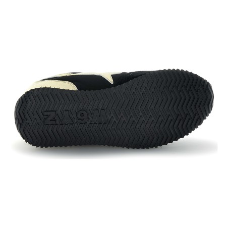 W6YZ SAMOA-UNI – Baskets Femme Noir - Gros plan détail