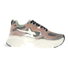 W6YZ MIA-W – Baskets Femme Gris - Profil extérieur