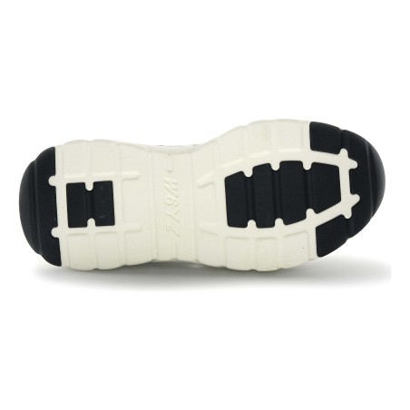 W6YZ MIA-W – Baskets Femme Gris - Gros plan détail