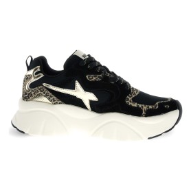 W6YZ MIA-W – Baskets Femme Noir - Profil extérieur