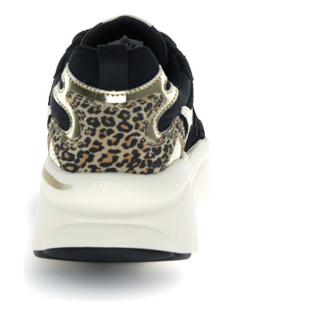 W6YZ MIA-W – Baskets Femme Noir - Profil intérieur