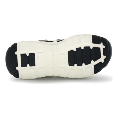 W6YZ MIA-W – Baskets Femme Noir - Gros plan détail