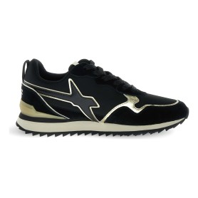 W6YZ JET-W – Baskets Femme Noir - Profil extérieur