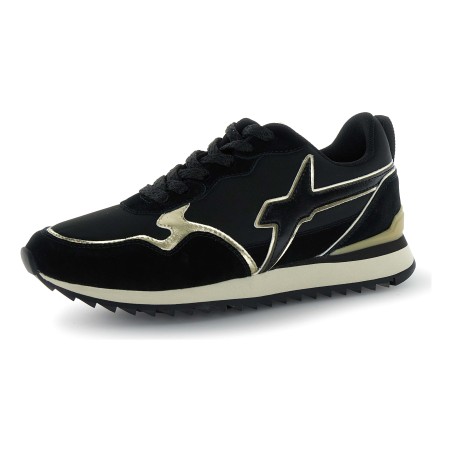 W6YZ JET-W – Baskets Femme Noir - Semelle extérieure