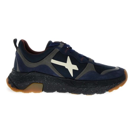 W6YZ NEXT 20-M – Baskets Homme Bleu - Profil extérieur