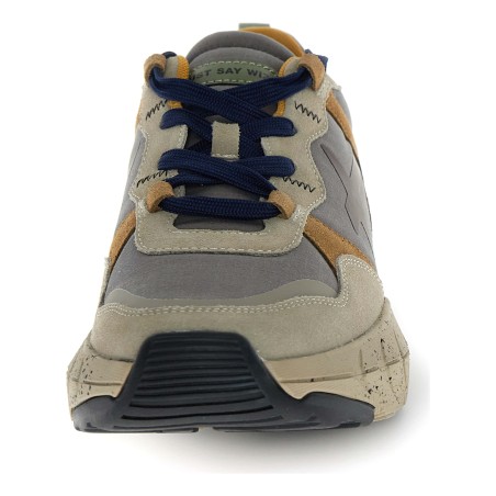 W6YZ NEXT 20-M – Baskets Homme Beige - Vue arrière talon