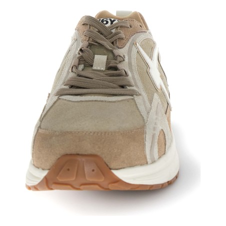 W6YZ ARROW UNI – Baskets Homme Marron - Vue arrière talon