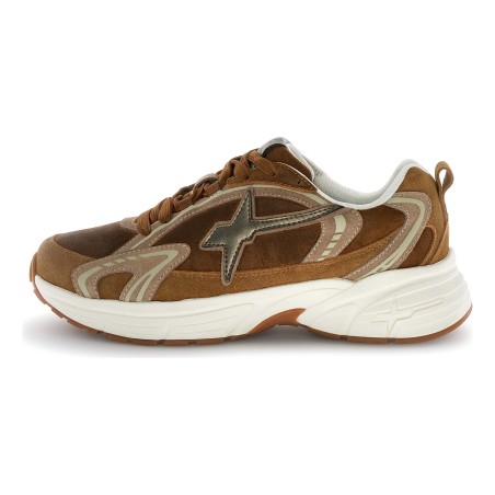 W6YZ ARROW UNI – Baskets Femme Marron - Vue de dessus