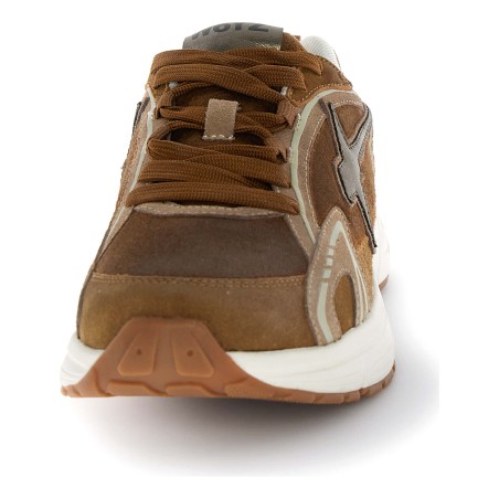 W6YZ ARROW UNI – Baskets Femme Marron - Vue arrière talon