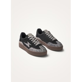 Vanessa Wu Jane Emblem – Baskets Noir
