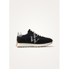 Baskets Flow Initials - Noir - Vanessa Wu