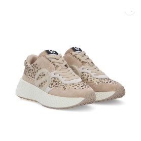 Baskets Carter Jogger W - Beige Léopard - No Name