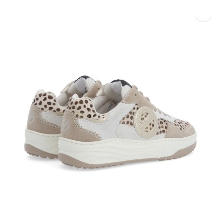 basket en cuir a lacet